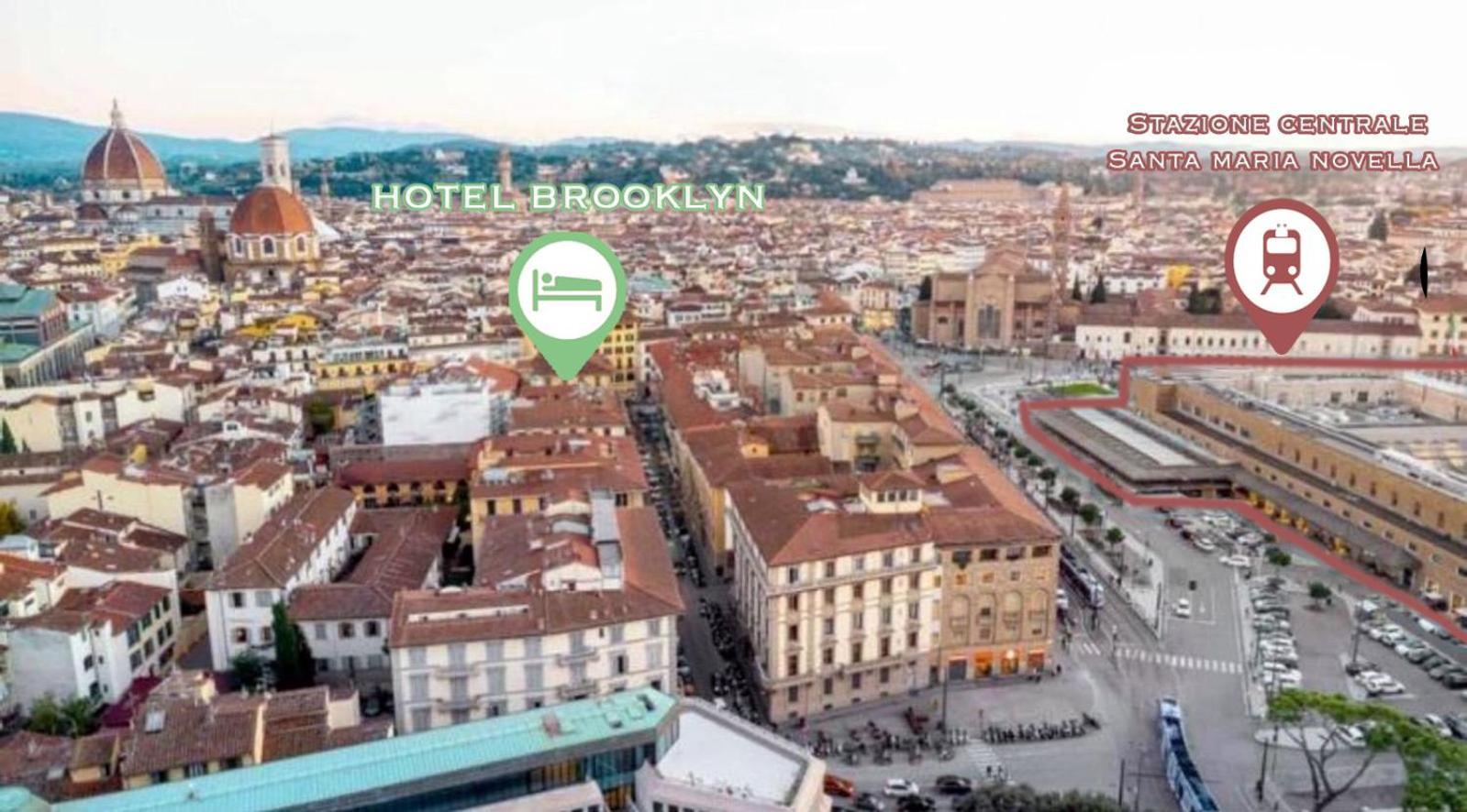 Hotel Brooklyn - Ex Hotel Lombardi Florence Luaran gambar